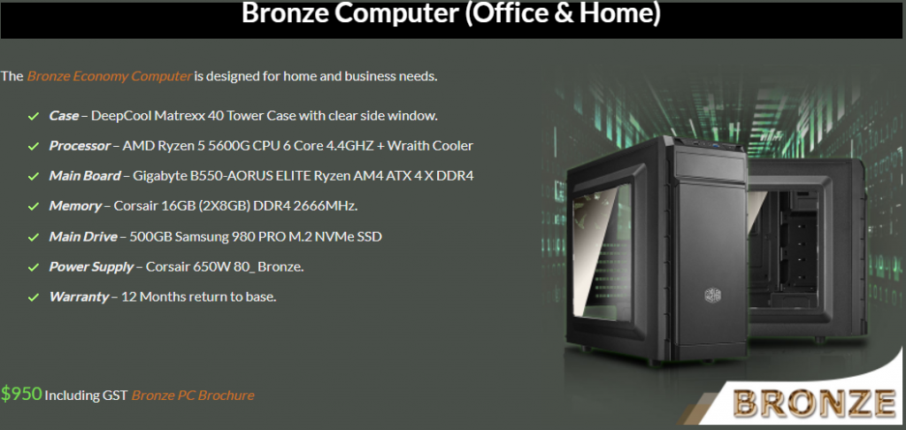 Bronze Computer