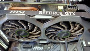 Video card in need of a clean